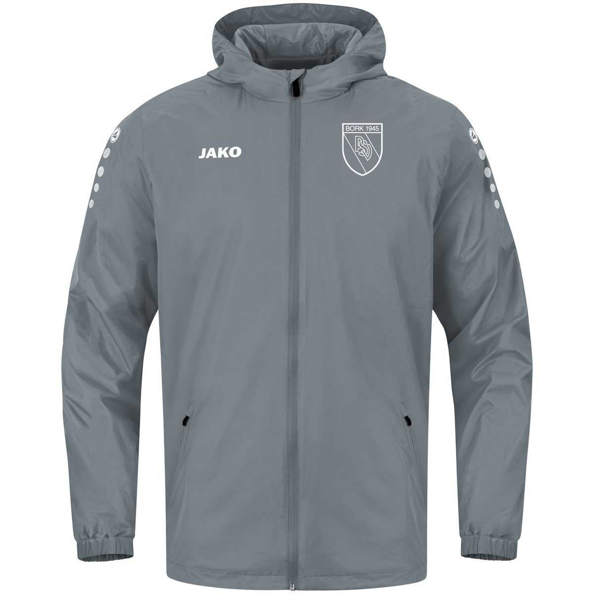 JAKO Regenjacke Team Grau